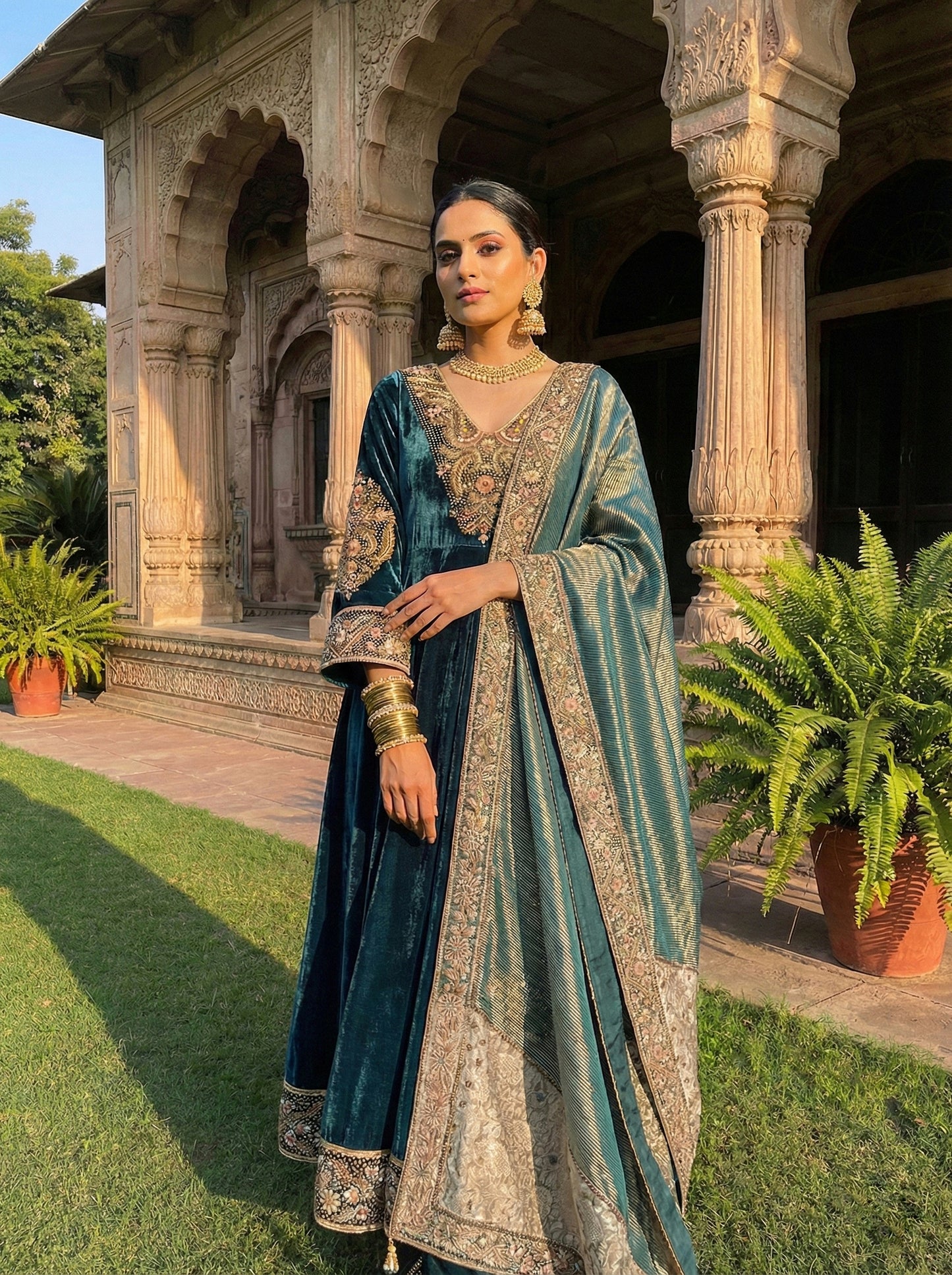 Amodita Anarkali Set