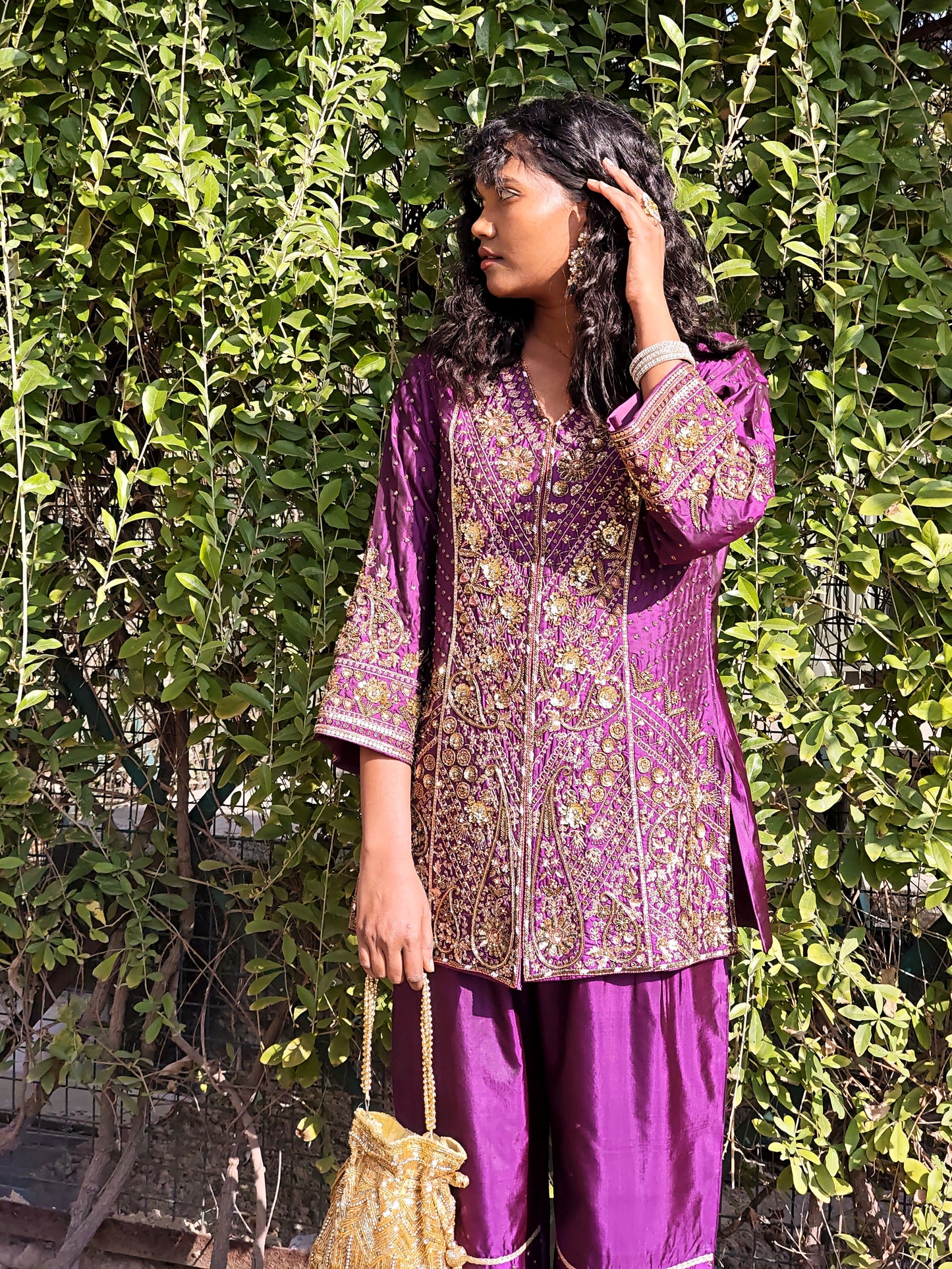 Nirjhara Short Kurta Set