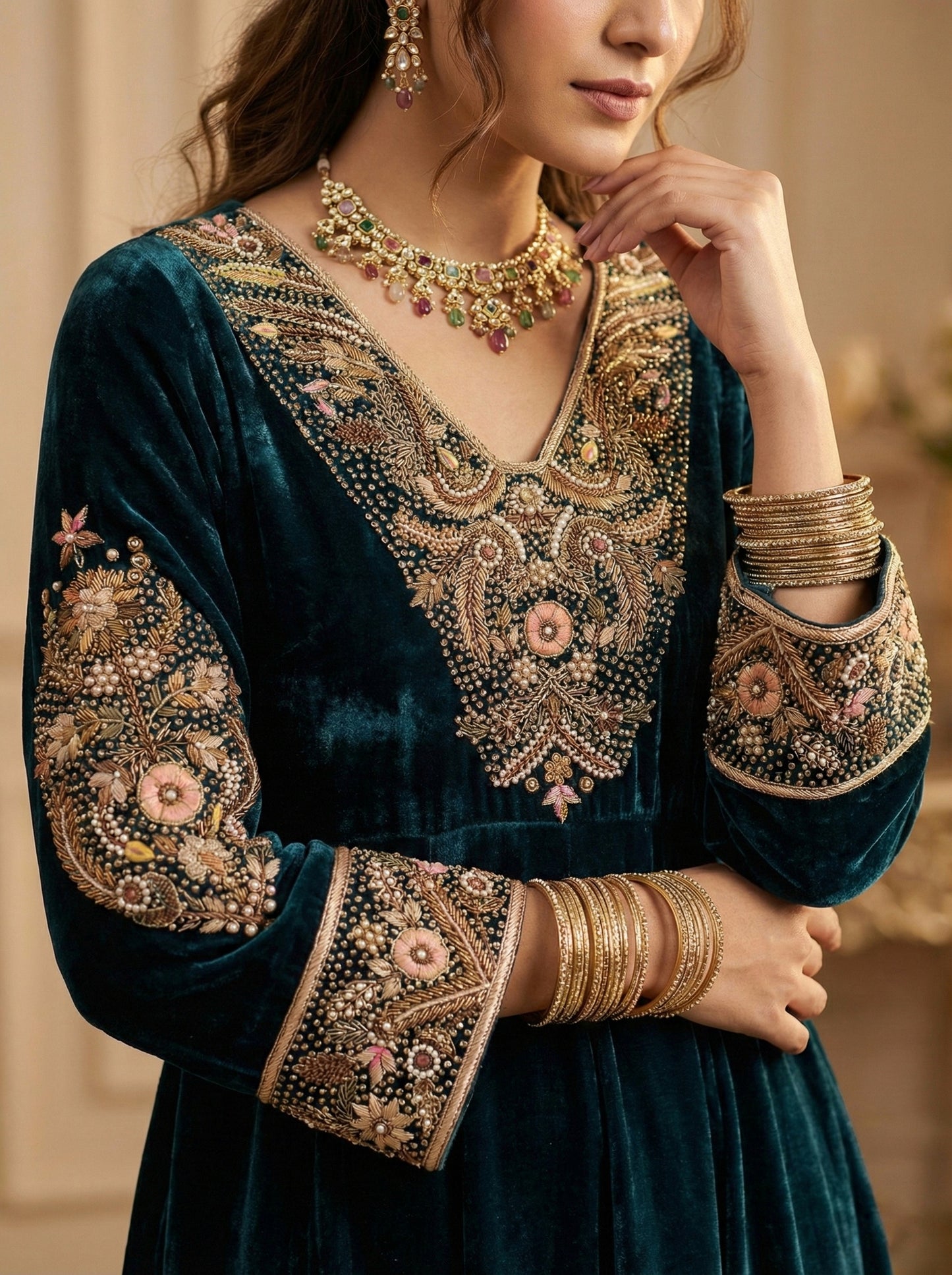 Amodita Anarkali Set