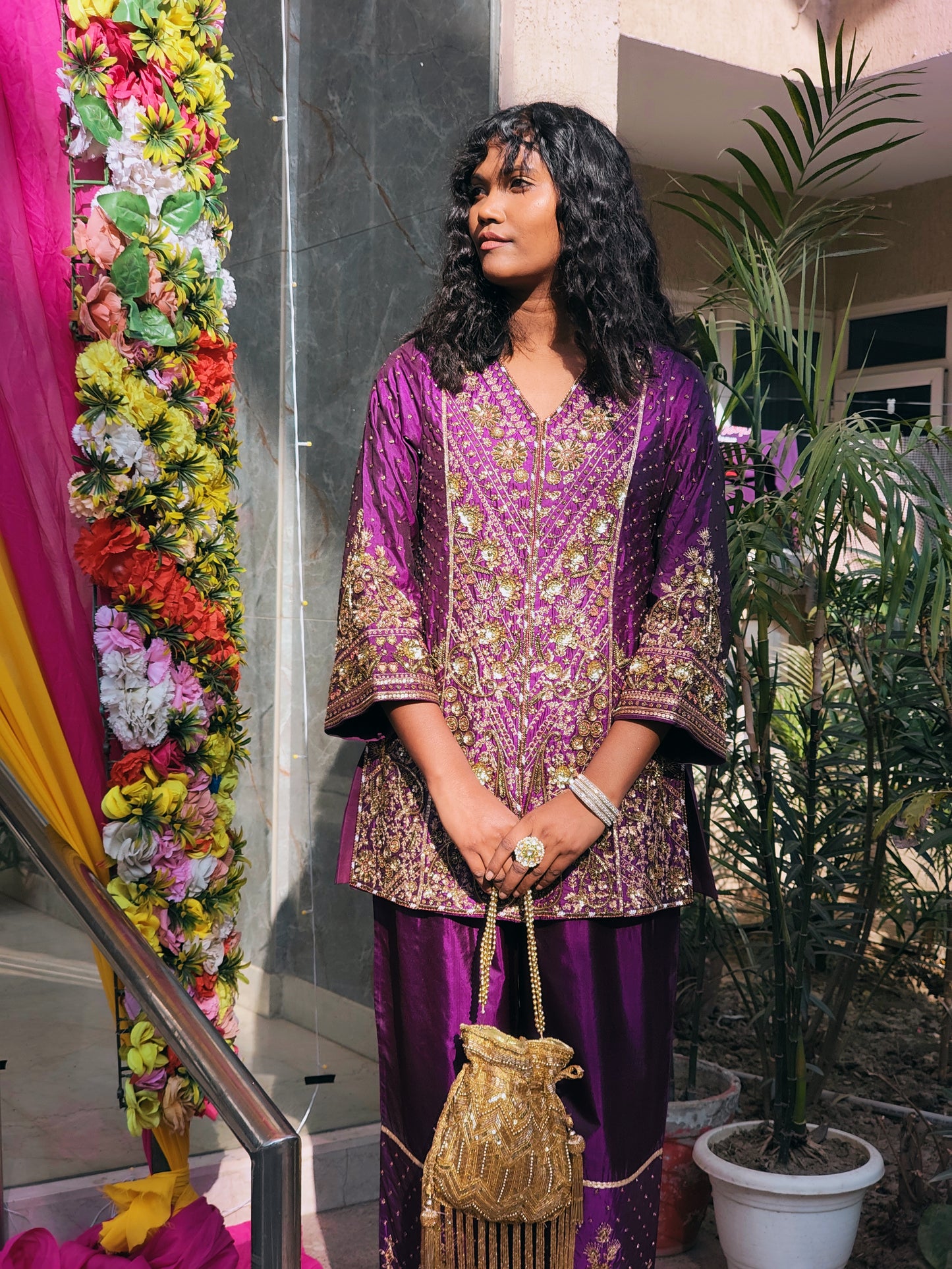 Nirjhara Short Kurta Set