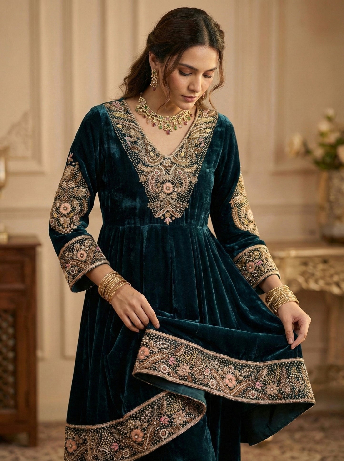 Amodita Anarkali Set