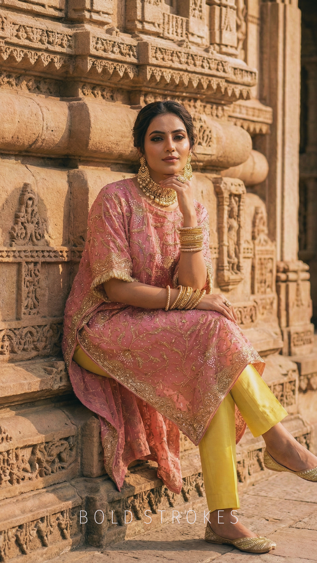 Stuti Kaftan Set