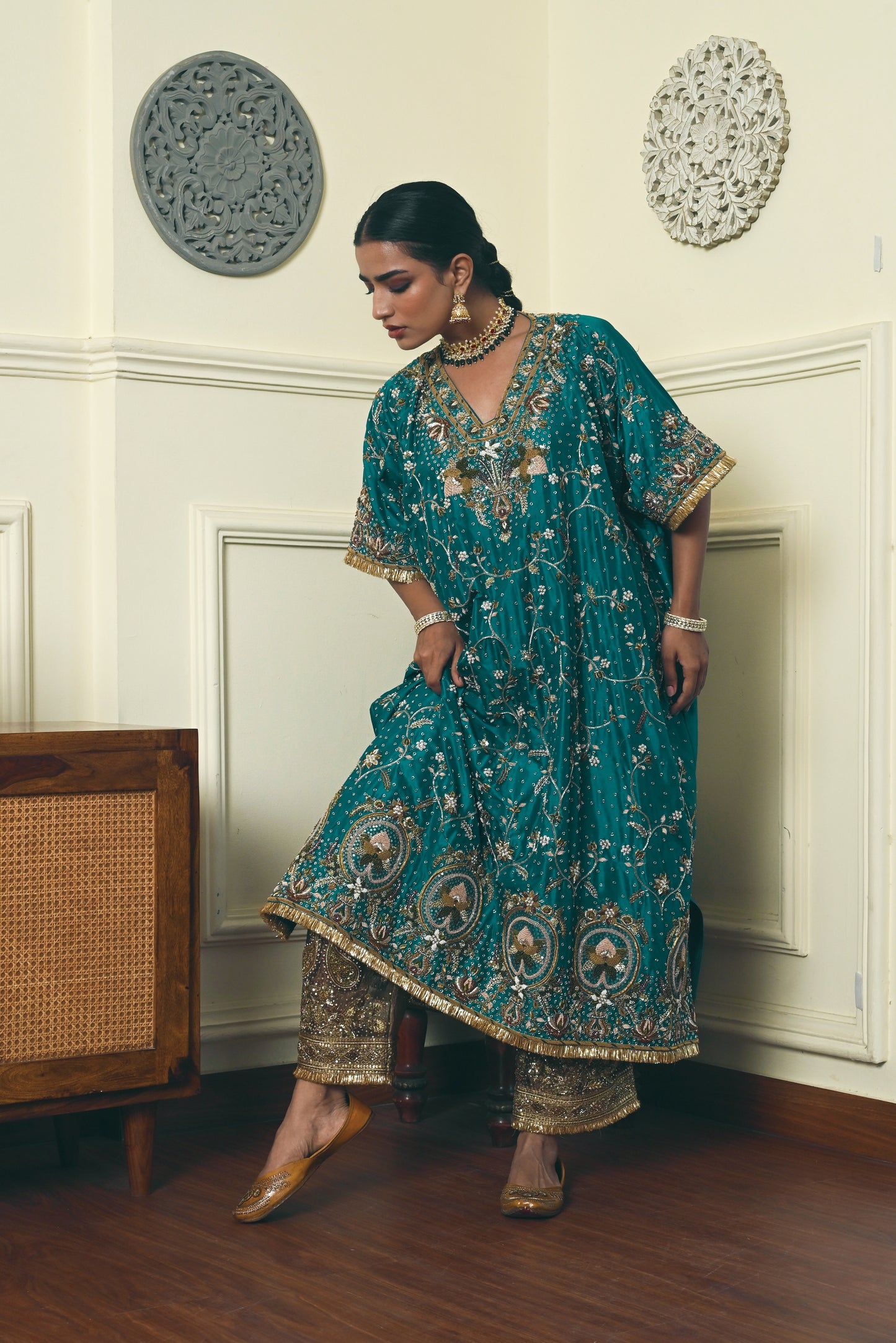 Dharini Kaftan Set
