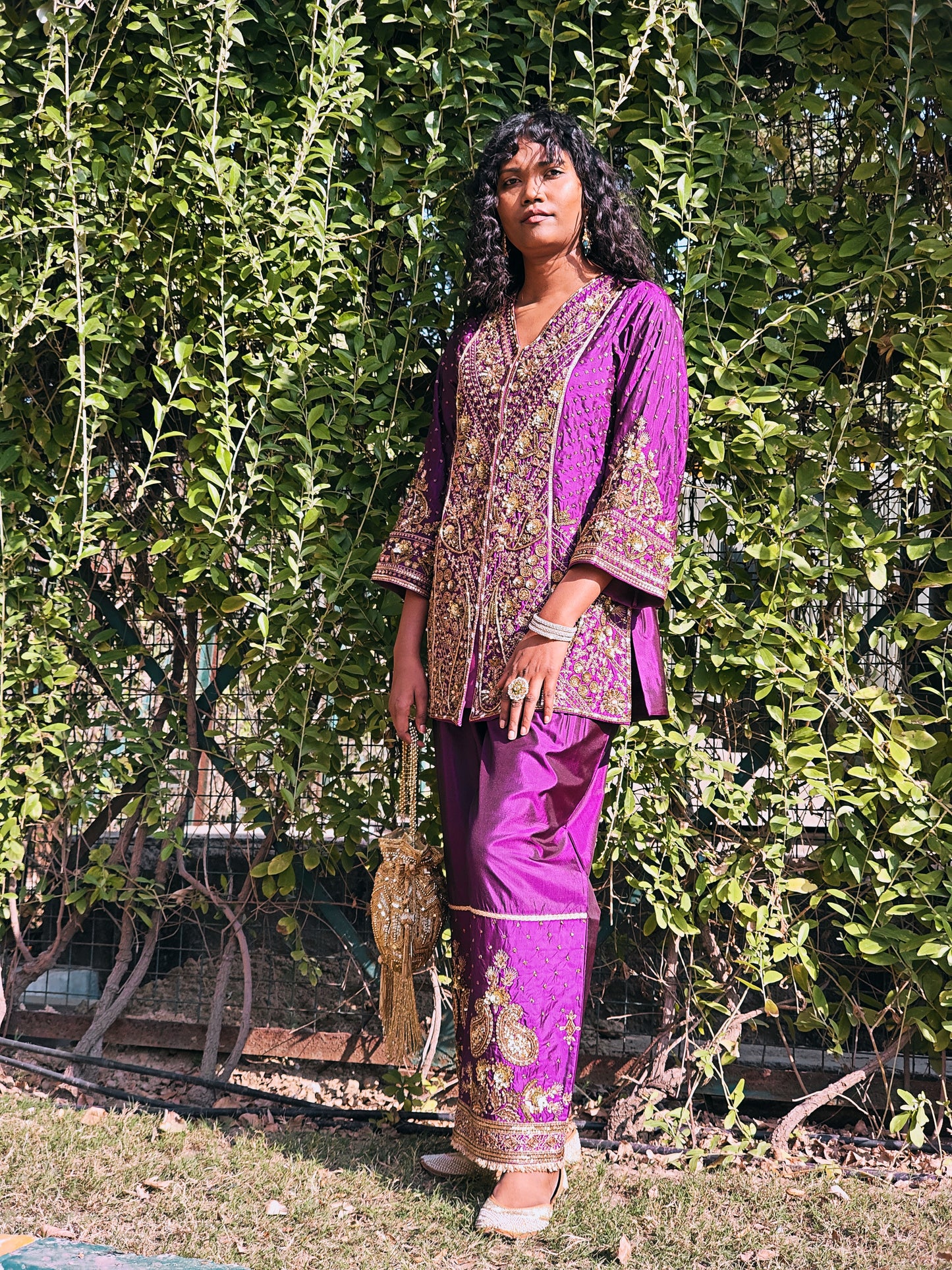 Nirjhara Short Kurta Set